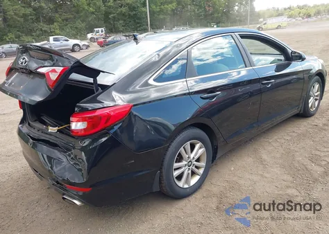 2015 Hyundai Sonata Se из США, поврежденный, VIN 5NPE24AF3FH184338